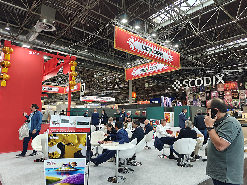 News - Drupa 2024 | WONDER made a wonderful appearance, showcasing the ...