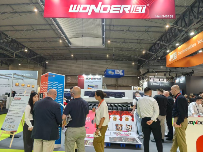 4 Wonder Water-based Digital Printing 8-Color Micro-Droplets, Details Revealed